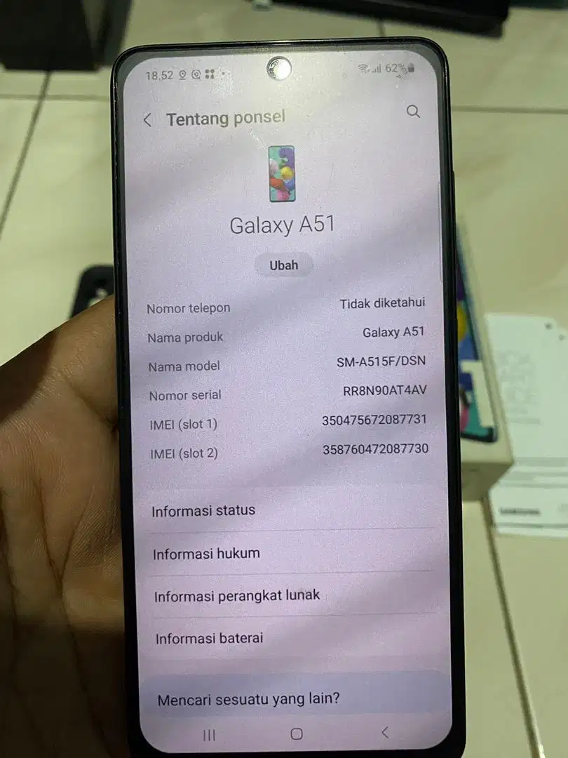 Samsung A51  Internal 8/128