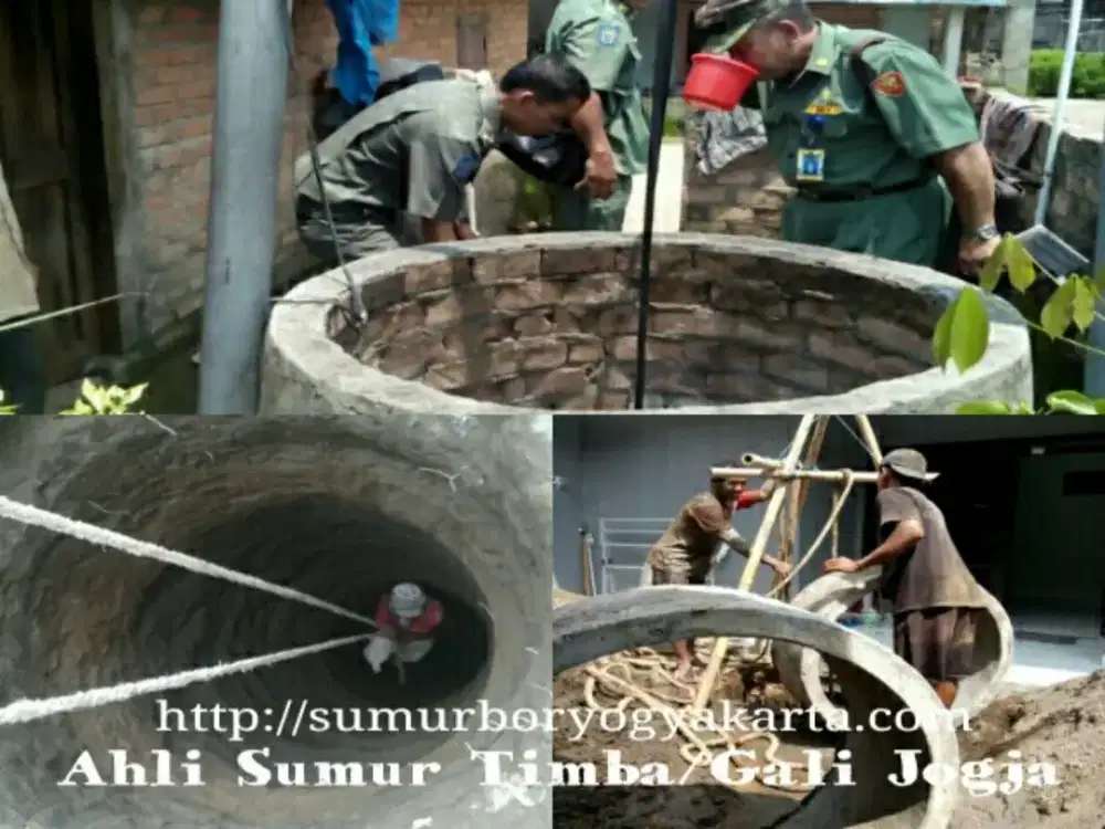 Suntik sumur kering sumur bor tukang ledeng sedot wc saluran mampet