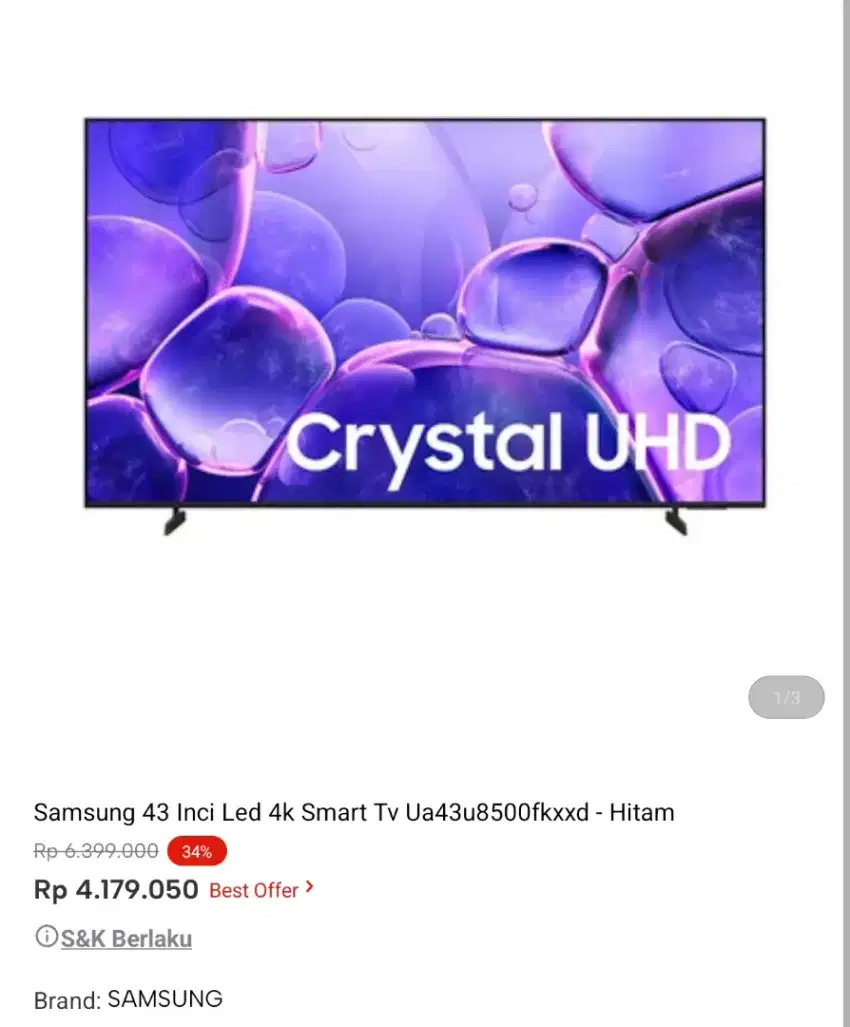 smart tv promo bisa cicilan syarat ktp tanpa dp