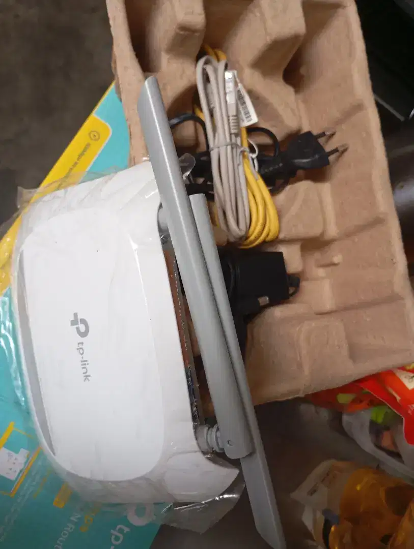 Router TP Link bekas tapi baru