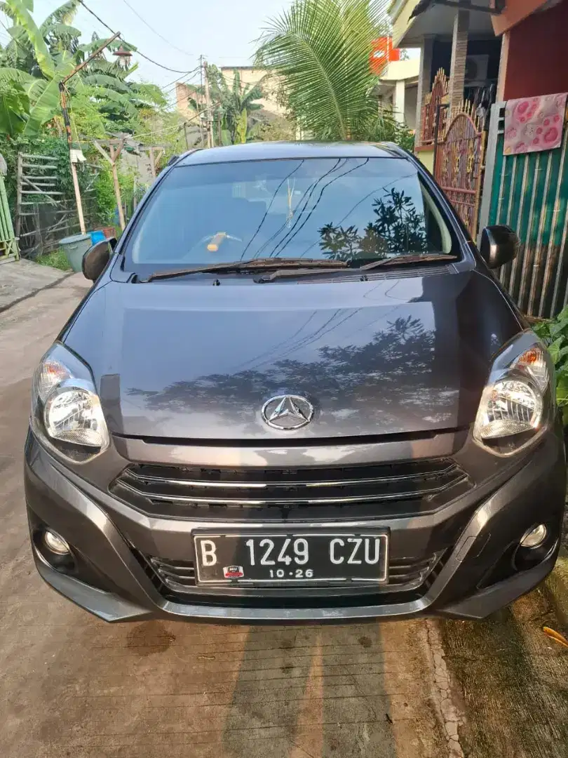 JUAL AYLA X 1.0 MATIC MULUS KM RENDAH