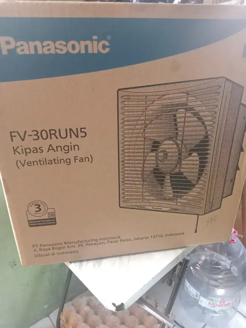 Exhhaust fan panasonic 30run