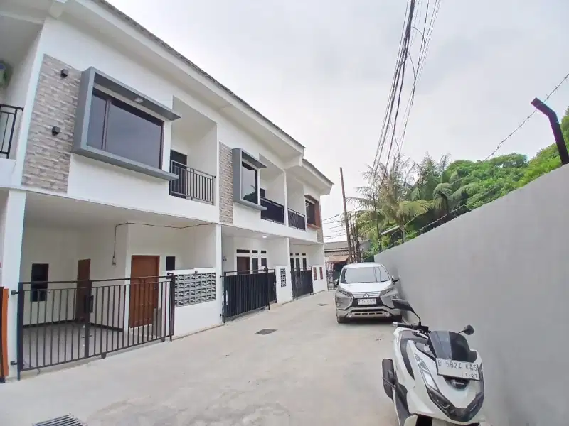 cluster baru 2 lantai bangunan indent di Bintara jaya Bekasi barat