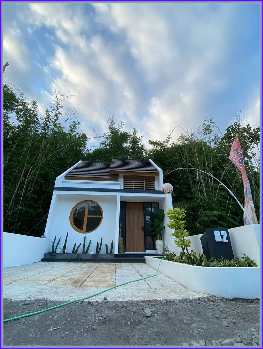 Rumah Murah Jogja Jalan Wates Jepang Modern Ada Pos Security