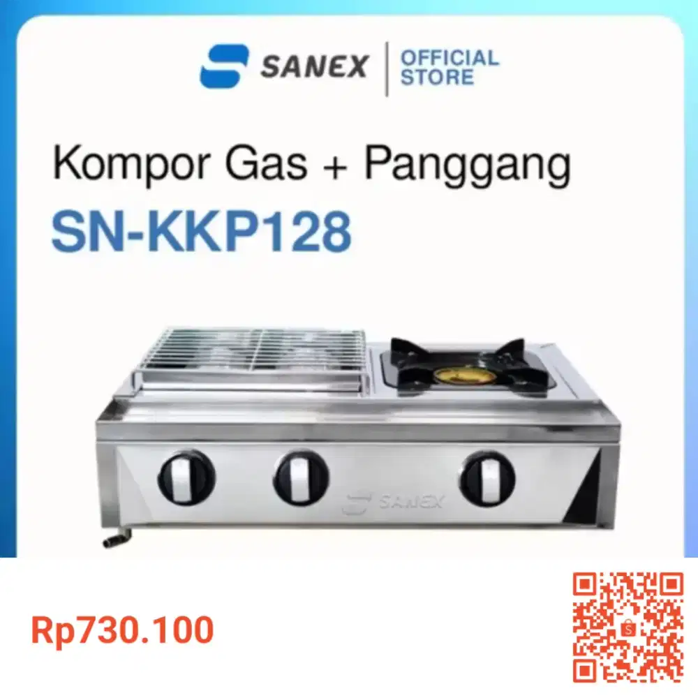 Kompor Gas + Panggang