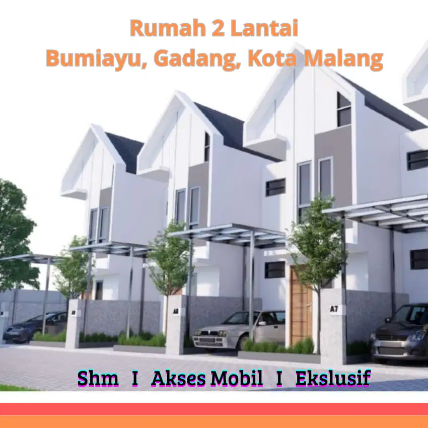 Rumah Pinggir Jalan Raya Cocok Buat Usaha Malang