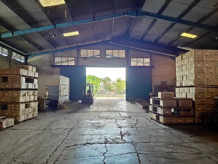 DISEWAKAN GUDANG  LUAS BANGUNAN 2,480M2 KARAWACI TANGERANG