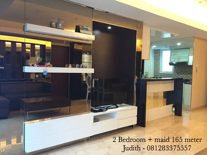 Jual termurah apartemen royale springhill 2 kamar 165 meter