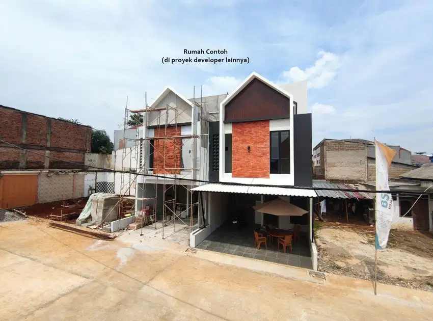 Rumah Free Biaya Dekat Palem Kartika & Tol Bambu Apus Jakarta Timur