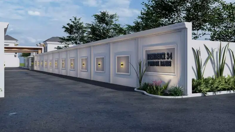 Rumah Mewah 2 Lantai dengan Row 6 Meter  di Pondok Bambu Duren Sawit