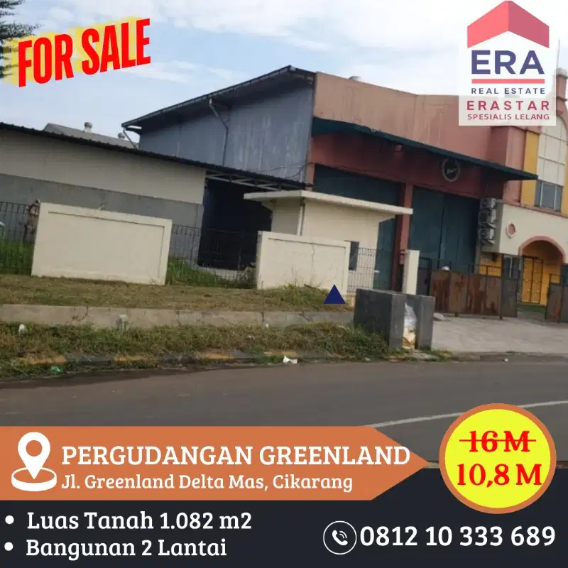 PERGUDANGAN JALAN GREENLAND DELTA MAS CIKARANG
