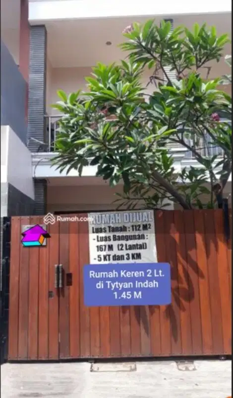 rumah KEREN 2 Lantai  dekat stasiun dan summmarecon