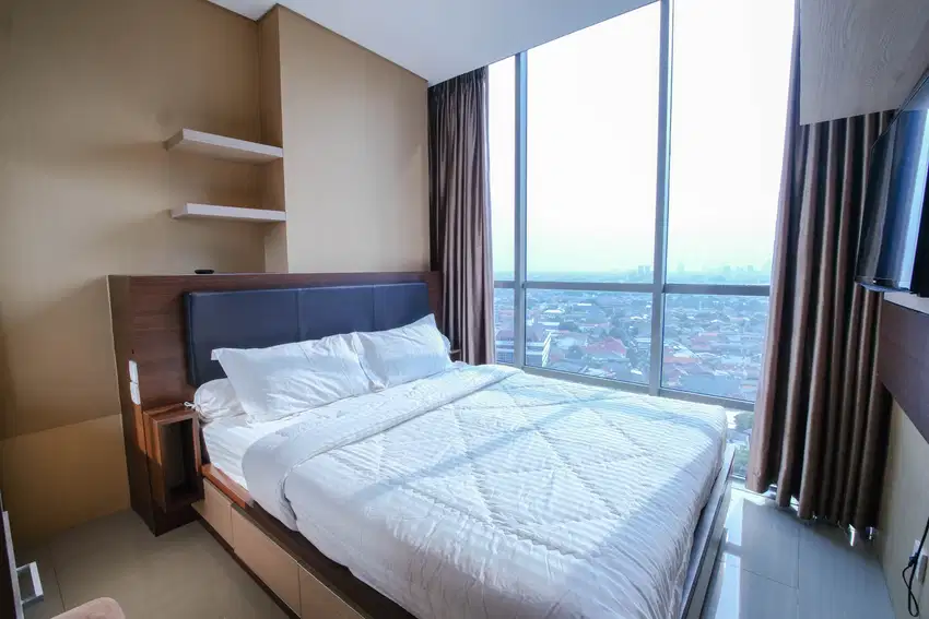 For Rent Modern 2BR GP Plaza Apartment - Near Dharmais Hospital