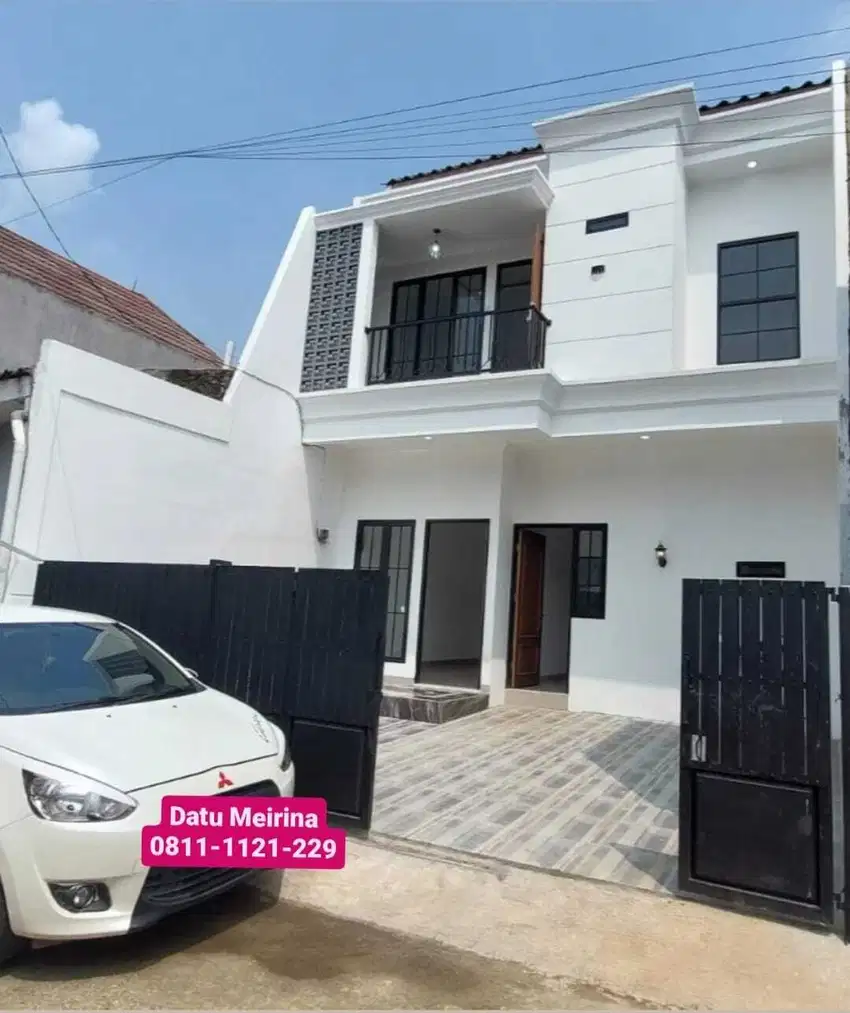 Rumah 2 LT Sukmajaya 10 Menit Jalan Juanda Raya Depok DP 0 Free Biaya