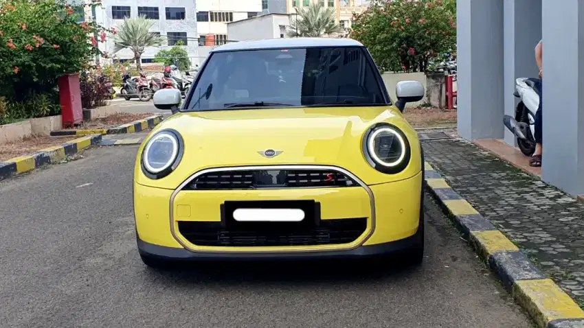 Km 1rb mini cooper minicooper s turbo 2024 kuning pajak panjang