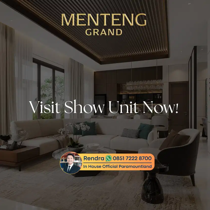Ga semua bisa punya rumah ini Grand Menteng 12x25 Termewah