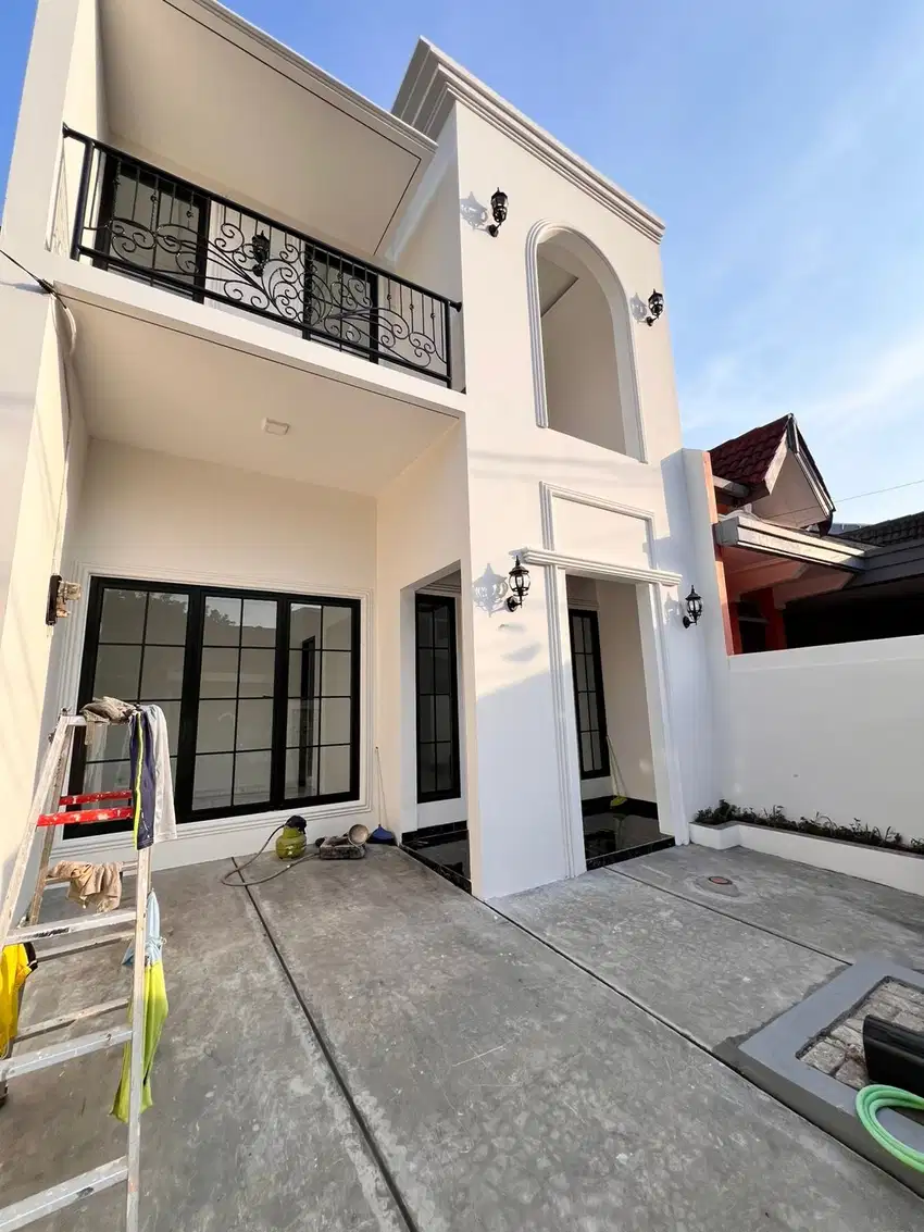 Rumah Modern Minimalis Di Griya Loka Bsd Sangat Cantik Dan Rapih