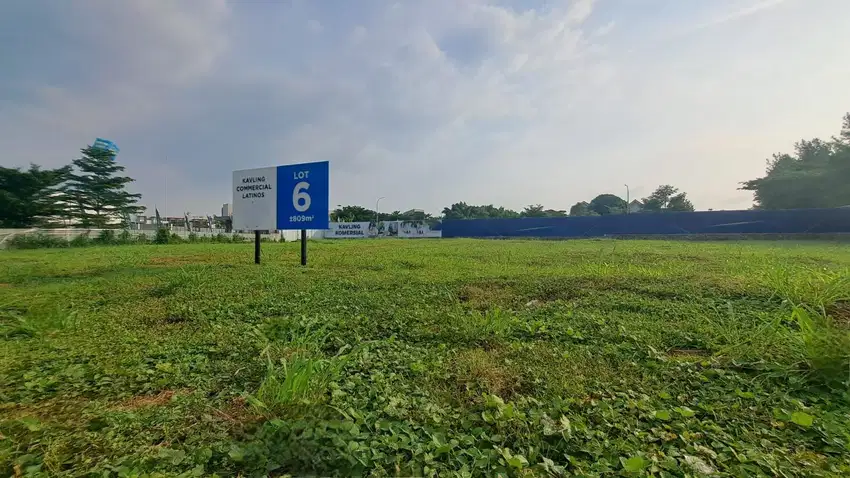 Tanah Kav Komersial 3254m2 Di Jalan Raya Rawabuntu BSD Dekat Akses Tol