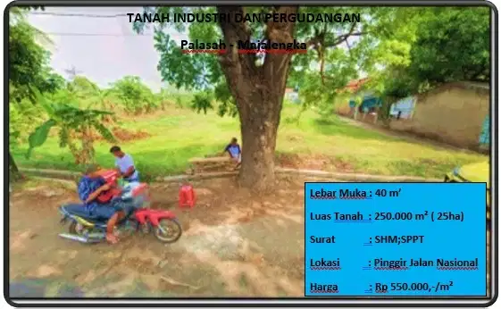 tanah industri Dan pergudangan