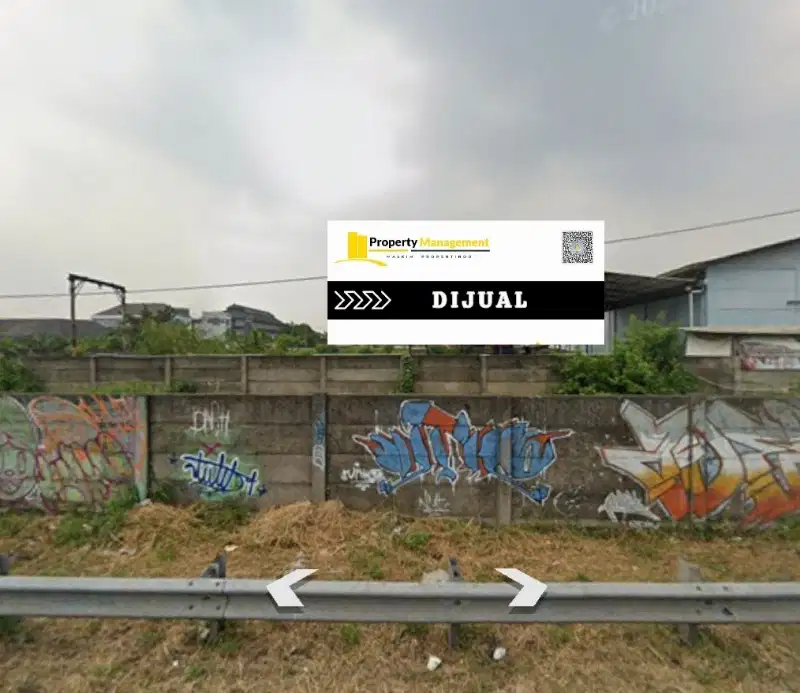DIJUAL TANAH RAYA BUNGURASIH WARU 0 JALAN RAYA