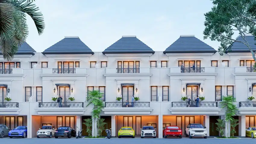 Rumah Mewah 3 Lantai Dekat Gerbang Tol Cibubur Jakarta Timur