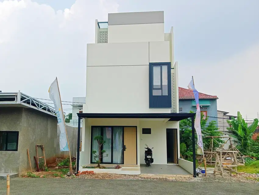 Cluster Eksklusif Rumah 3 Lantai Dekat Stasiun MRT Lebak Bulus