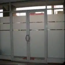 Sticker Kaca sanblas polos es