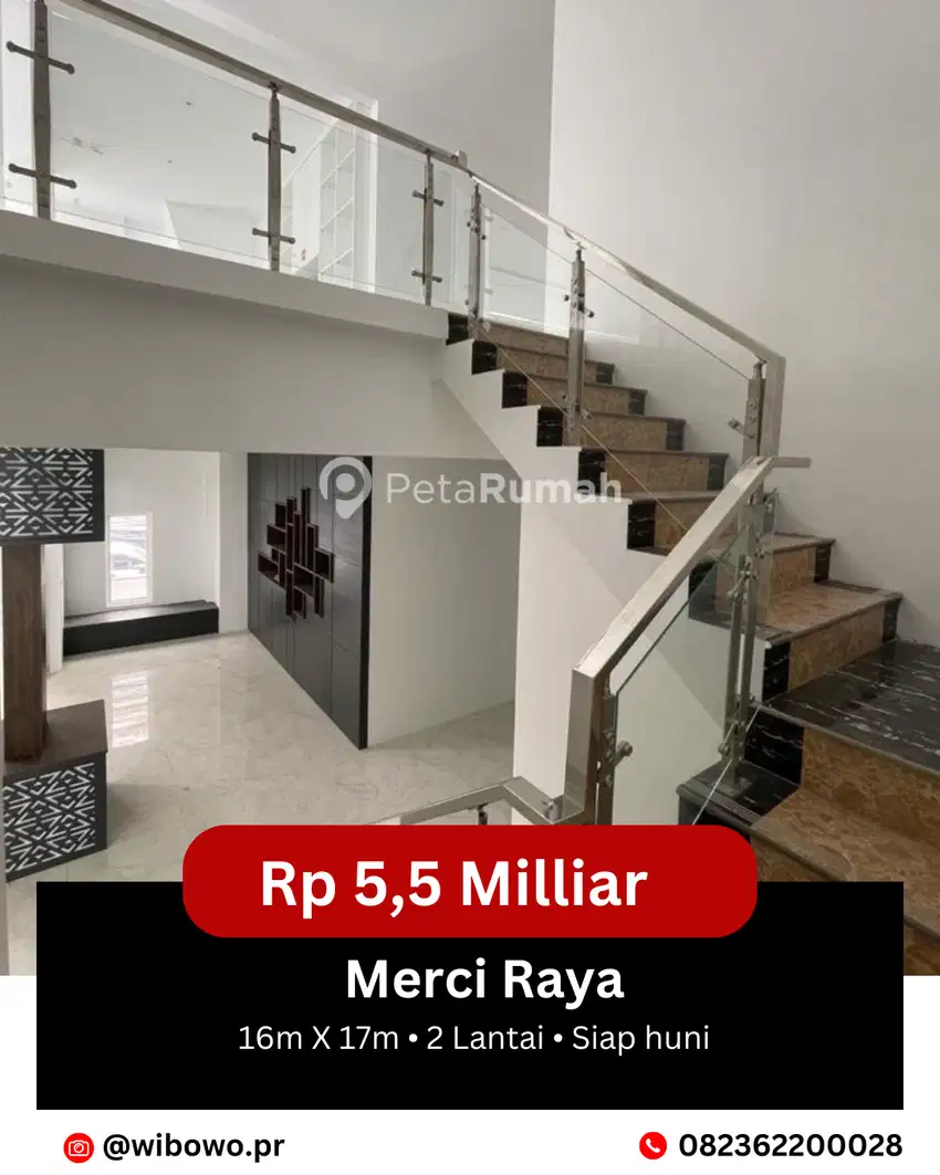 DIJUAL VILLA JALAN MERCI RAYA KOMPLEK MEDAN RESORT CITY