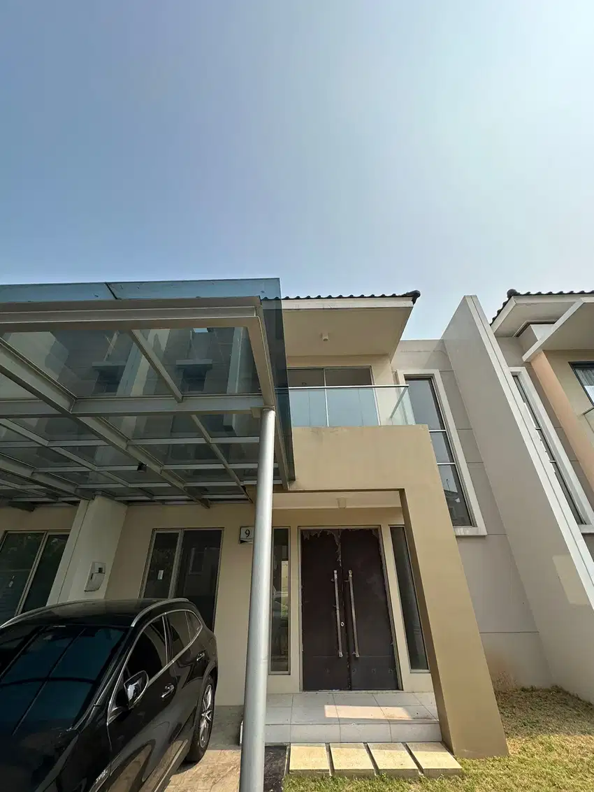 DIJUAL RUMAH GOLF ISLAND PIK 8x20 TIPE PINE CLUSTER SUPER BAGUS MURAH