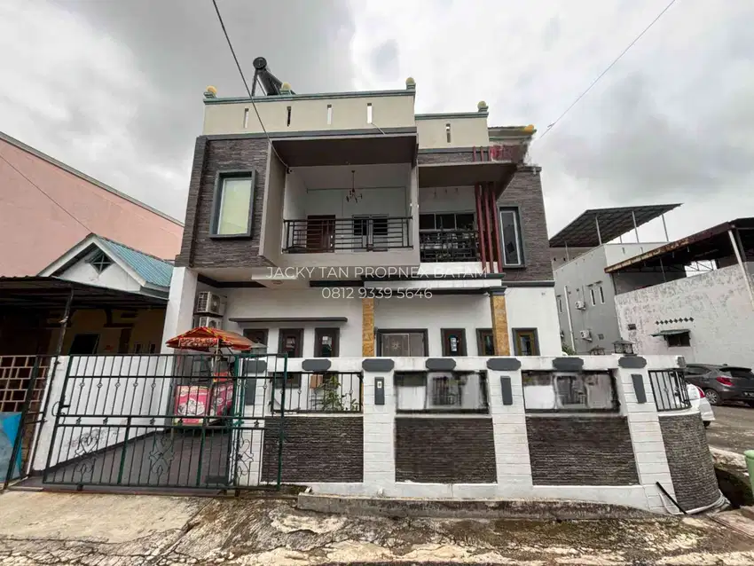 Rumah Dijual Hook Taman Kota Batam Furnished Ready