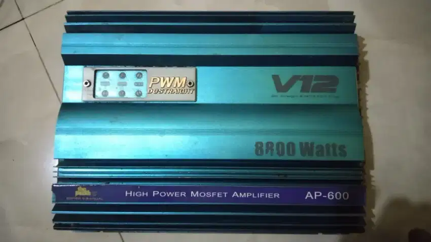 Jual Power Amplifier The Punch V12