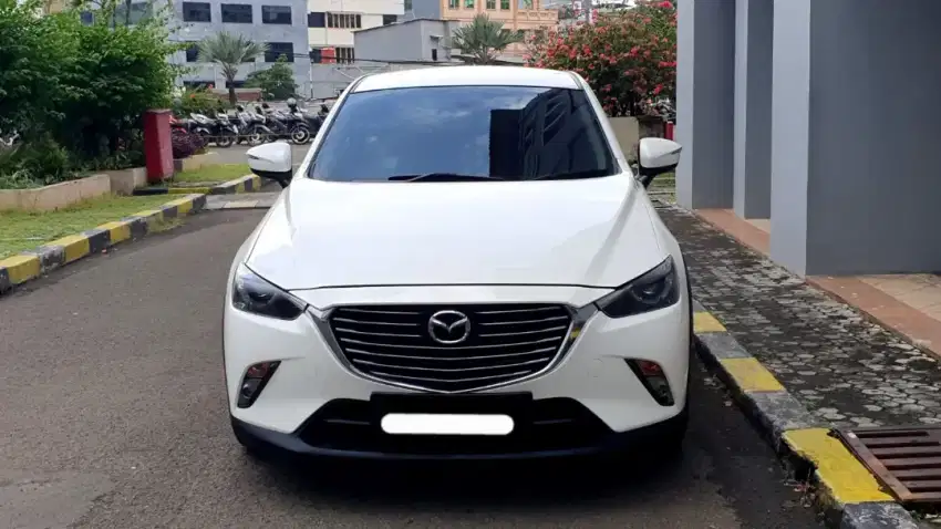 Km 63 ribu mazda cx3 touring skyactive 2017 putih
