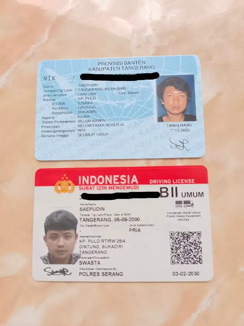 Saya sedang mencari pekerjaan sebagai sopir