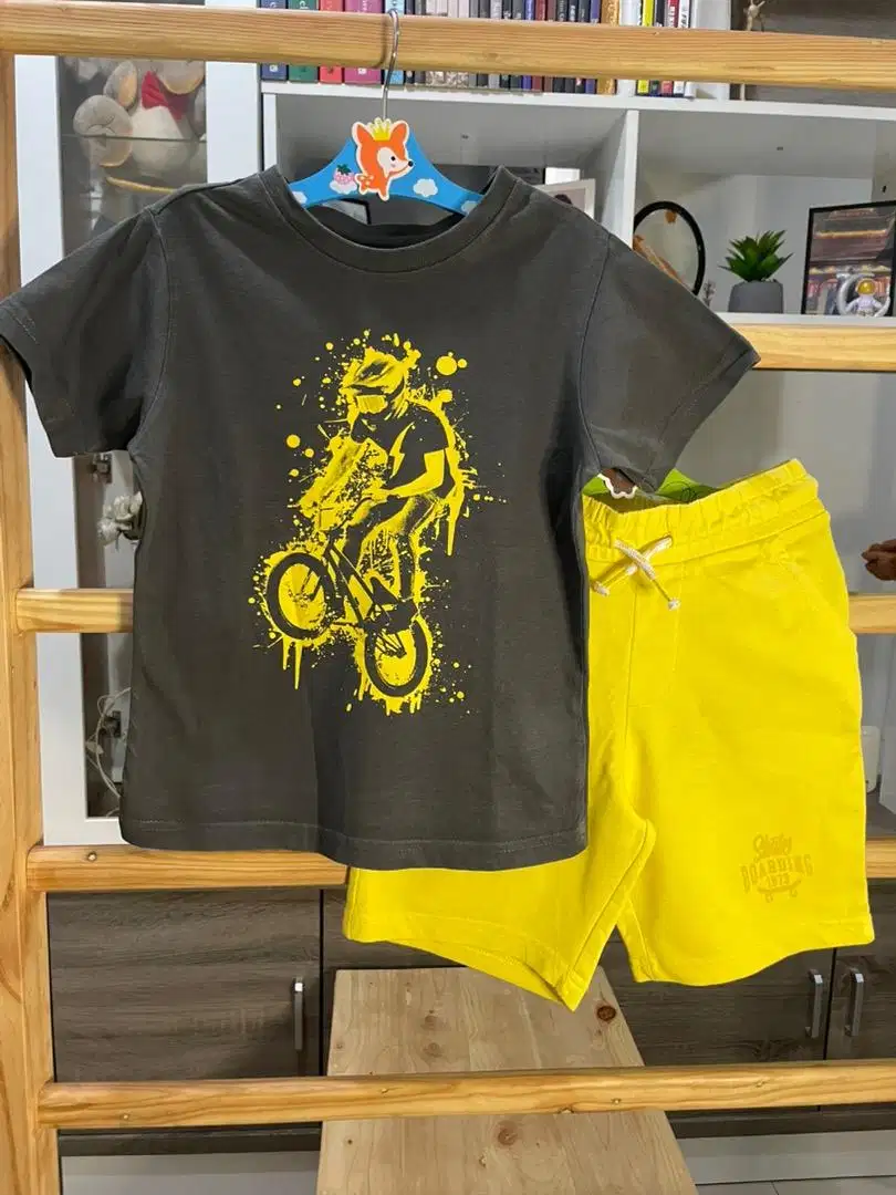Baju anak 1 set BOYS SKATE preloved