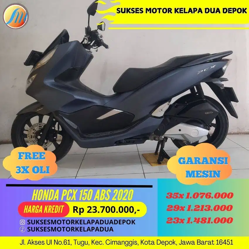 HONDA PCX 150 ABS 2020 CASH/KREDIT DP MURAH SYARAT MUDAH