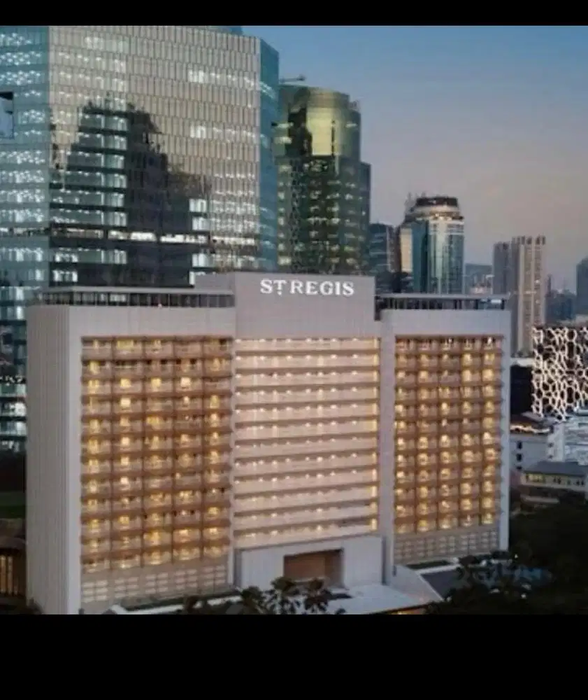 Voucher Hotel St. Regis Jakarta + Dinner 2 pax at Bel Êtage