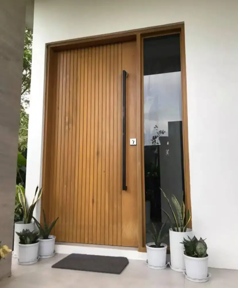 Pintu Jati Solid Harga Grosir langsung Pengrajin