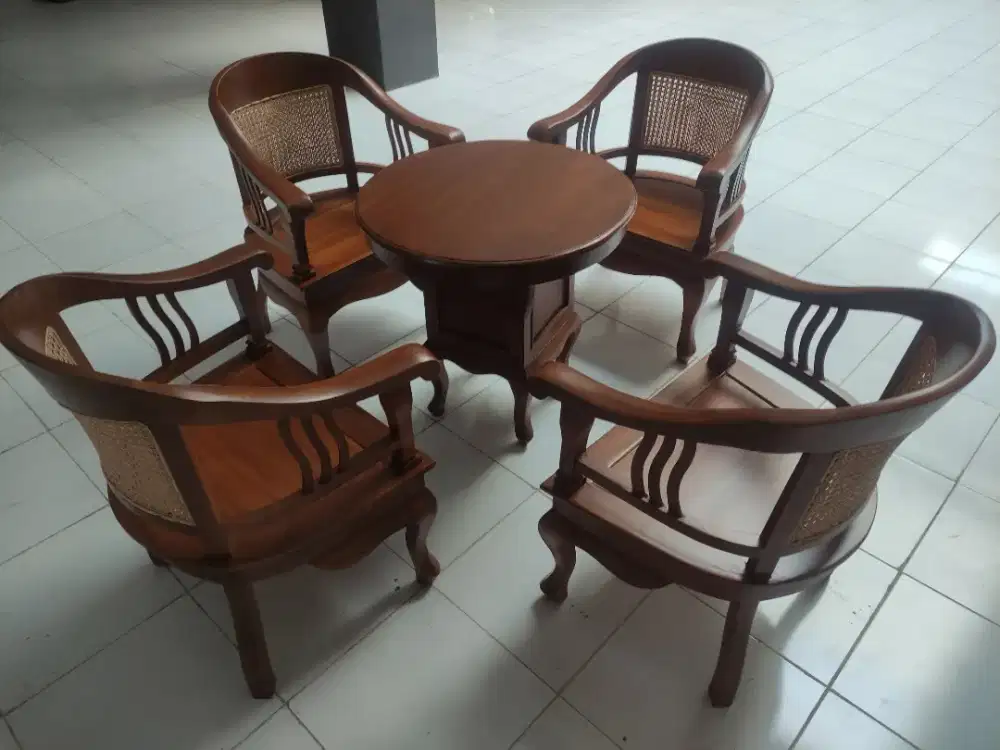 Kursi Teras Betawi Rotan