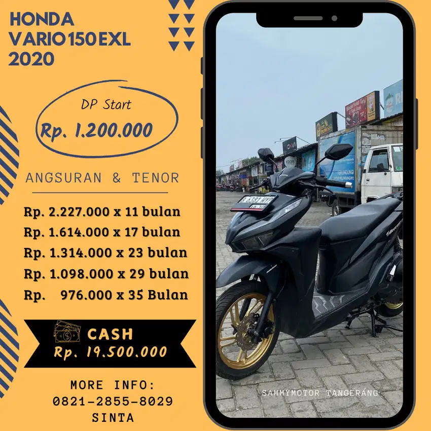 VARIO 150 EXL 2020