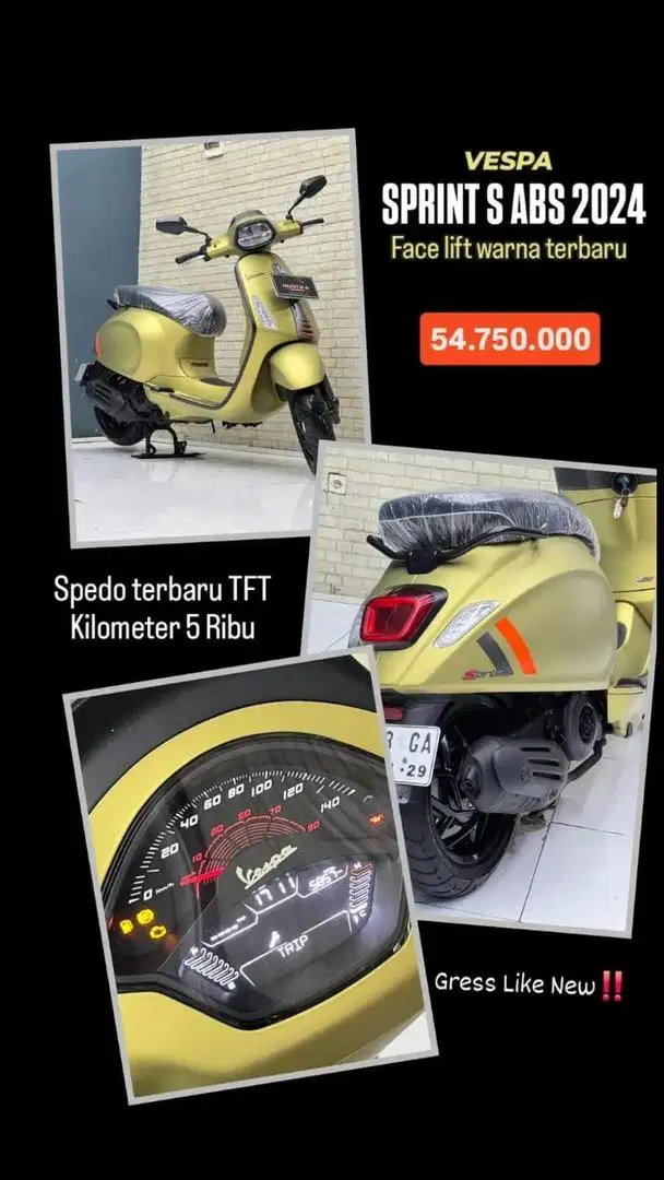 Model Terbaru‼️ Sprint S 150 Iget ABS Facelift 2024 - Zaky Mustika