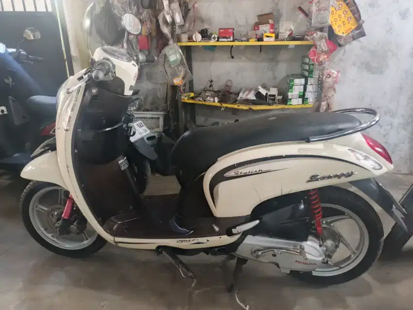 Honda Scoopy stylish 2014 pajak hidup orsinil