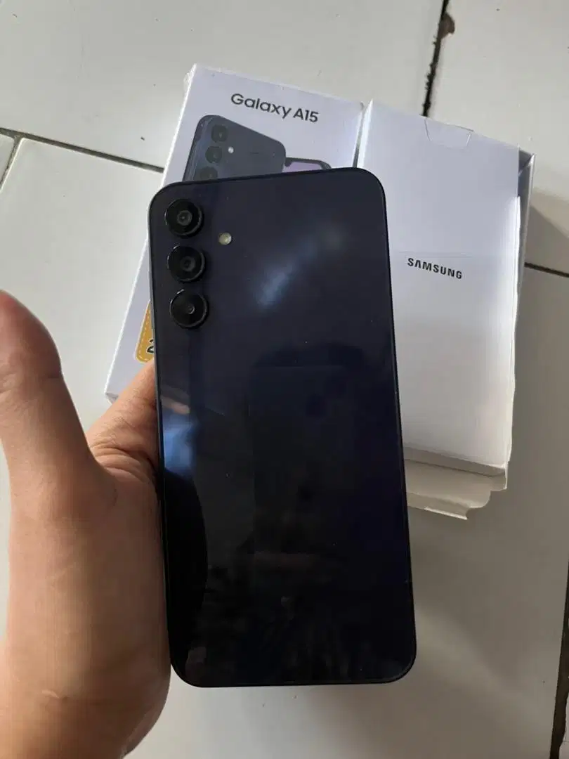 Samsung A15 8/128 fullset ori mulus nominus