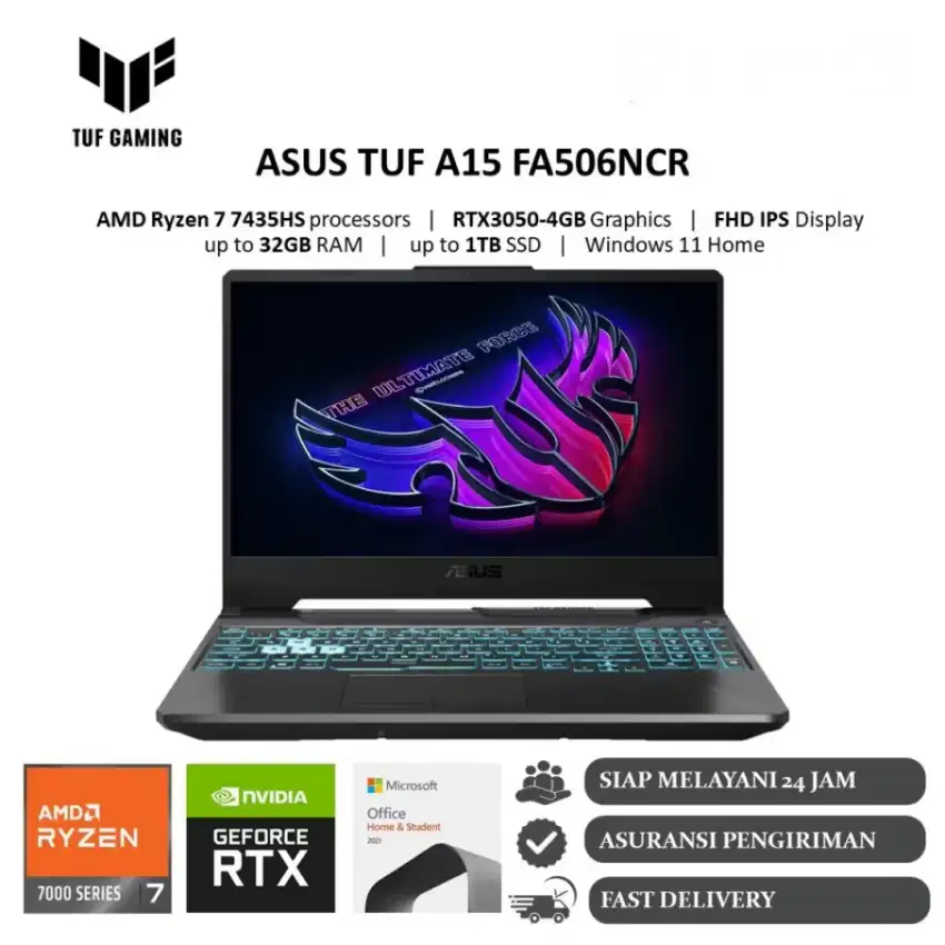 Asus TUF A15 Laptop Gaming