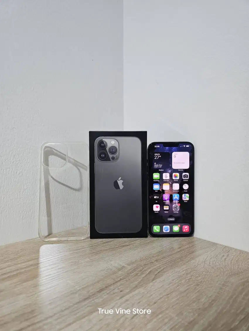 Apple iPhone 13 Pro Max 1TB 1 TB Graphite IMEI Resmi Beacukai / iBox