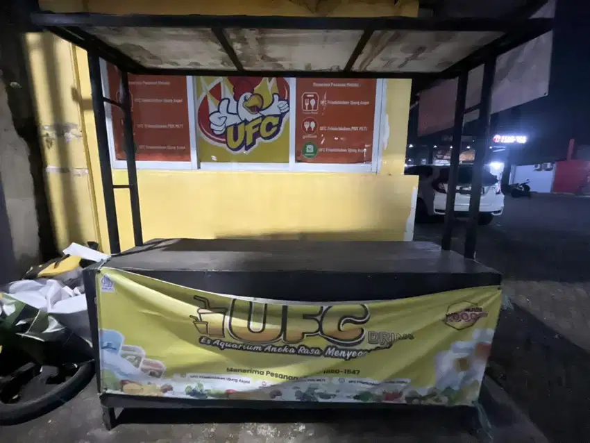 booth jualan es dan sejenisnya
