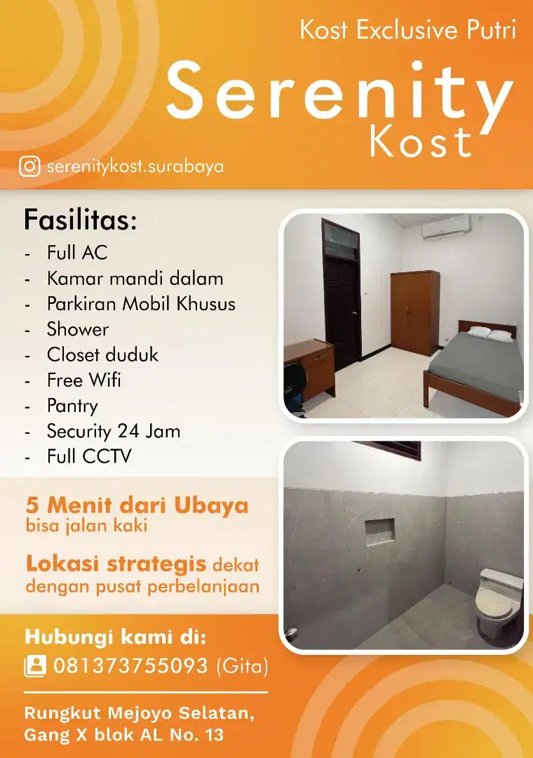 SERENITY KOST SURABAYA