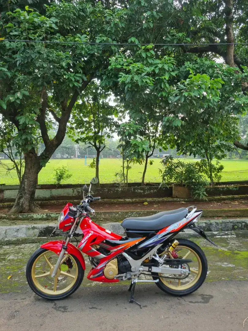 Satria F 150 CBU Tahailand Tahun 2005