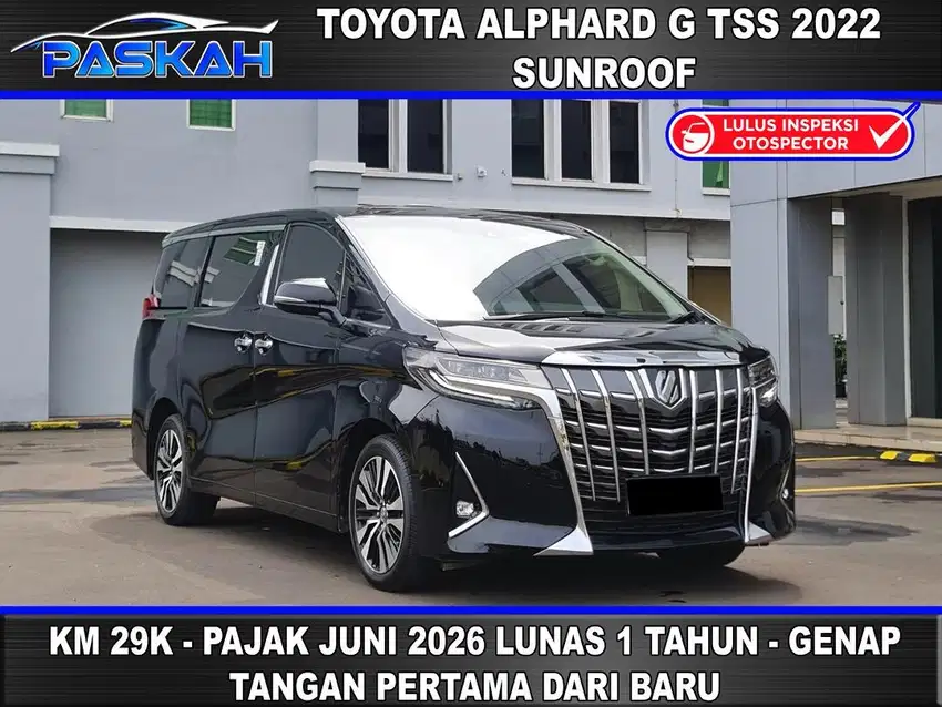 ALPHARD G ATPM 2022 TSS SYSTEM