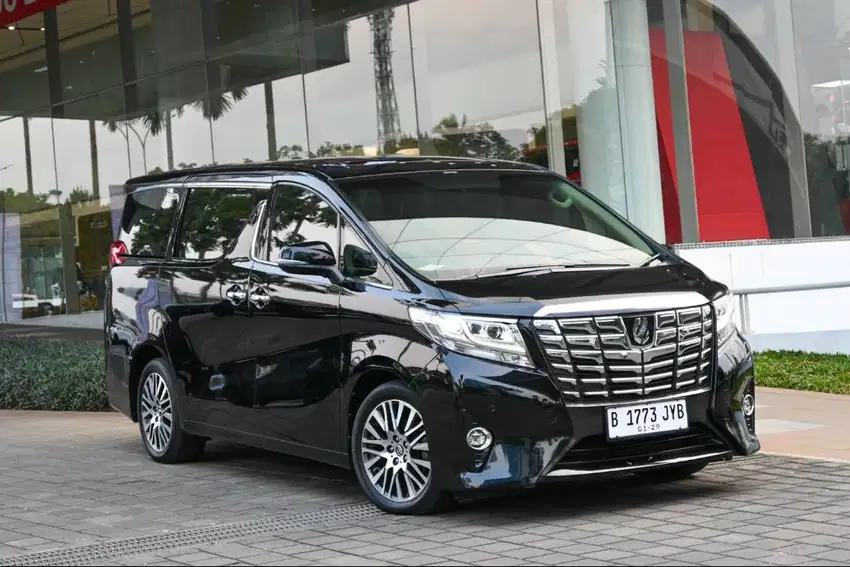 (Bunga Special 5.5%) Alphard 2.5 G ATPM 2017 Black