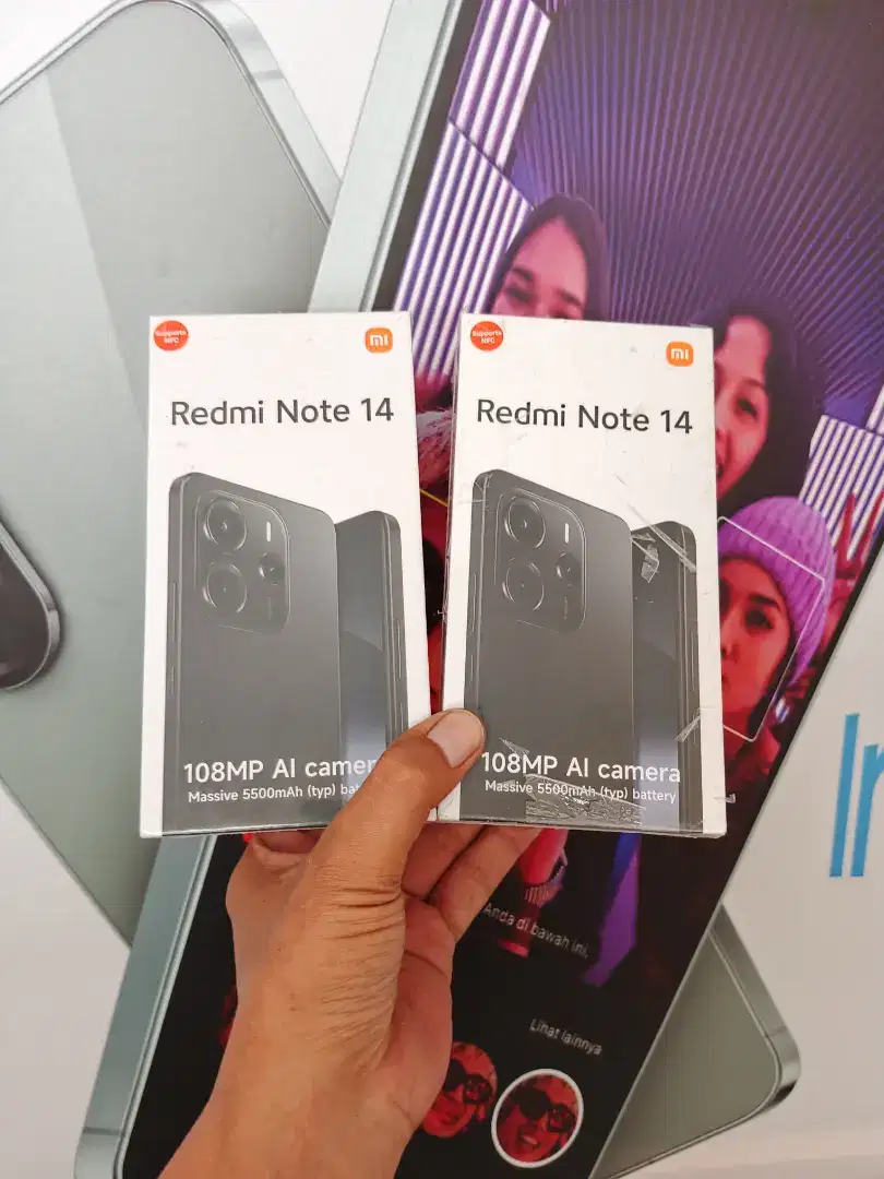 [ fast respon wa ] Xiaomi Redmi Note 14 8/128 Garansi resmi 15bln